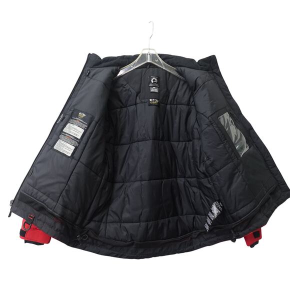 Ski-Doo Women's Vesa Snowmobiling Jacket Burgundy - M - Picture 3 of 15